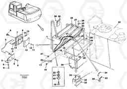 45126 Casing over battery EW130C SER NO 584-, Volvo Construction Equipment