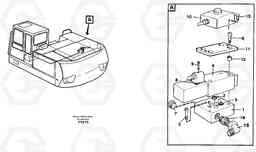 41060 Overfilling guard EW130C SER NO 584-, Volvo Construction Equipment
