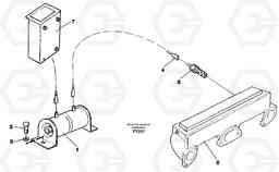 27337 Starter resistor for heater, assembly EW130C SER NO 584-, Volvo Construction Equipment