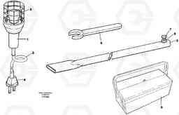 45149 Tools EW130C SER NO 584-, Volvo Construction Equipment