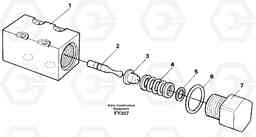 31529 Pressure limiting valve EW130C SER NO 584-, Volvo Construction Equipment