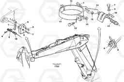 15503 Electric insatallation onadjustable boom EW130C SER NO 584-, Volvo Construction Equipment