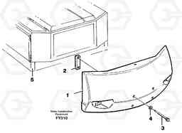 37910 Counterweights EW130C SER NO 584-, Volvo Construction Equipment