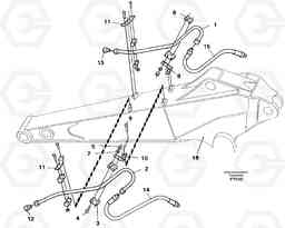 35404 Hydraulic hammer equipm. digger arm 2.0m and 2.4m EW130C SER NO 584-, Volvo Construction Equipment