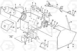 90608 Diesel heater, with fitting parts EW130C SER NO 584-, Volvo Construction Equipment