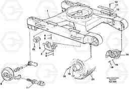 67218 Undercarriage EC150C SER NO 254-, Volvo Construction Equipment