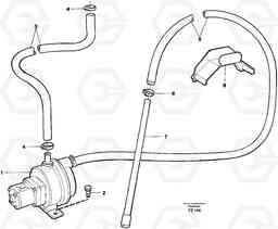 68118 Fuelfilling pump with hoses EC150C SER NO 254-, Volvo Construction Equipment