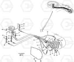 91455 Hydraulic system, travel motor EC150C SER NO 254-, Volvo Construction Equipment