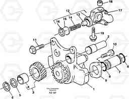 30216 Oil pump EC150C SER NO 254-, Volvo Construction Equipment