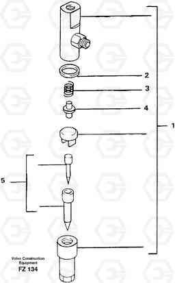 30219 Injector EC150C SER NO 254-, Volvo Construction Equipment