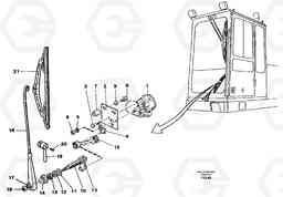 8367 Windscreen wiper, lower EC150C SER NO 254-, Volvo Construction Equipment