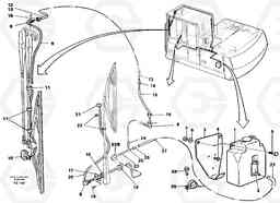 51981 Windshield washer EC150C SER NO 254-, Volvo Construction Equipment