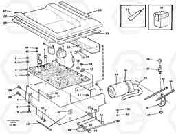 42180 Electrical distribution box EC150C SER NO 254-, Volvo Construction Equipment