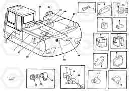 32981 Cable harness, upper section EC150C SER NO 254-, Volvo Construction Equipment