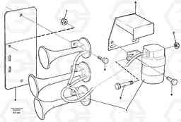 30228 Compressor horn EC150C SER NO 254-, Volvo Construction Equipment