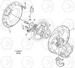 39801 Pump gear box EC150C SER NO 254-, Volvo Construction Equipment