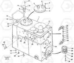 44777 Fuel tank EC150C SER NO 254-, Volvo Construction Equipment