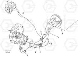 71058 Hydraulic system suction lines EC150C SER NO 254-, Volvo Construction Equipment