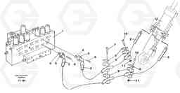 91090 Hydraulic system, boom EC150C SER NO 254-, Volvo Construction Equipment