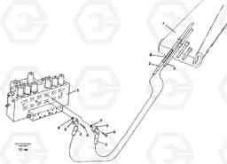 85640 Hydraulic system, bucket EC150C SER NO 254-, Volvo Construction Equipment