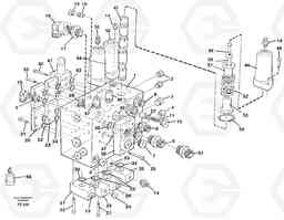 53531 Slew valve assembly EC150C SER NO 254-, Volvo Construction Equipment