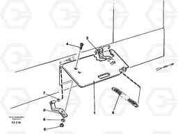 34631 Battery disconnector hatch EC150C SER NO 254-, Volvo Construction Equipment