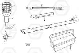 43215 Tools EC150C SER NO 254-, Volvo Construction Equipment