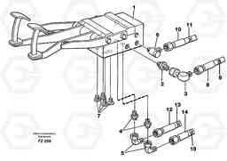 42202 Pedal valve with connections EC150C SER NO 254-, Volvo Construction Equipment