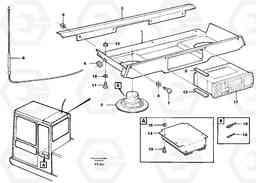 8368 Radio installation with converter EC150C SER NO 254-, Volvo Construction Equipment