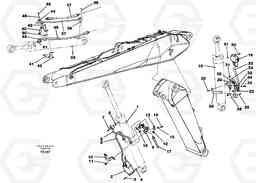 45752 Cylinder hydraulics, adjustable boom EC150C SER NO 254-, Volvo Construction Equipment