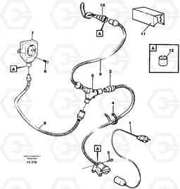 28320 Heater outlet, engine heater EC150C SER NO 254-, Volvo Construction Equipment