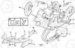 45222 Quickfit, hydraulic EC150C SER NO 254-, Volvo Construction Equipment