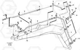 95075 Hydr, hammer, boom EC150C SER NO 254-, Volvo Construction Equipment