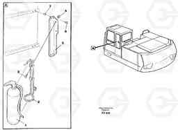 45414 Fire extinguisher EC150C SER NO 254-, Volvo Construction Equipment