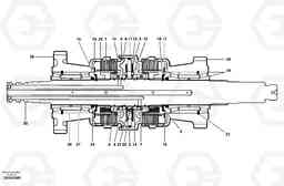 62643 Input clutch and shaft G700 MODELS S/N 33000 -, Volvo Construction Equipment