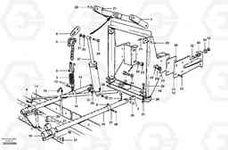 38371 Windrow eliminator G700 MODELS S/N 33000 -, Volvo Construction Equipment