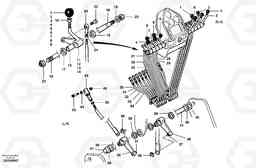 85537 Control levers G700 MODELS S/N 33000 -, Volvo Construction Equipment