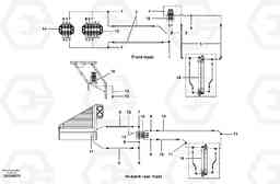 7768 Wing slide hydraulic circuit - hydraulic wing G700 MODELS S/N 33000 -, Volvo Construction Equipment