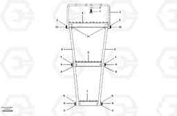 20349 Cab step G700B MODELS S/N 35000 -, Volvo Construction Equipment