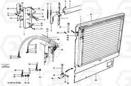 20183 Radiator shutter G700 MODELS S/N 33000 -, Volvo Construction Equipment