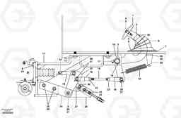 53175 Brake linkage G700 MODELS S/N 33000 -, Volvo Construction Equipment