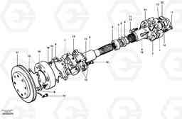 103947 Pump drive shaft - AWD G700 MODELS S/N 33000 -, Volvo Construction Equipment