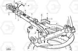 78292 Drawbar - front - HMBCS G700B MODELS S/N 35000 -, Volvo Construction Equipment