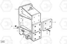 41816 Push block G700 MODELS S/N 33000 -, Volvo Construction Equipment