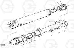 8184 Wing lift cylinder - hydraulic wing G700 MODELS S/N 33000 -, Volvo Construction Equipment