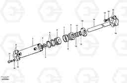 13196 Circle shift cylinder G700 MODELS S/N 33000 -, Volvo Construction Equipment