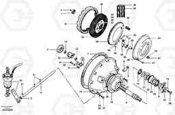 19403 Clutch G700 MODELS S/N 33000 -, Volvo Construction Equipment