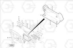 8352 Angle meter installation G700 MODELS S/N 33000 -, Volvo Construction Equipment