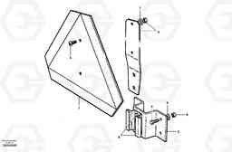 86002 Slow moving vehicle sign G700 MODELS S/N 33000 -, Volvo Construction Equipment