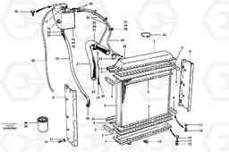 23286 Radiator installation G700 MODELS S/N 33000 -, Volvo Construction Equipment